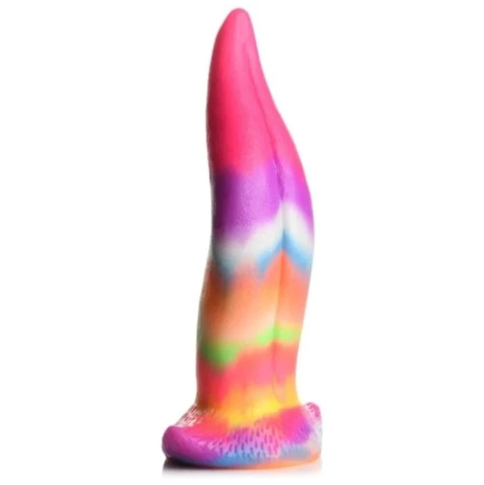 Creature Cocks "Unicorn Kiss" Tongue Glow-in-the-Dark Dildo