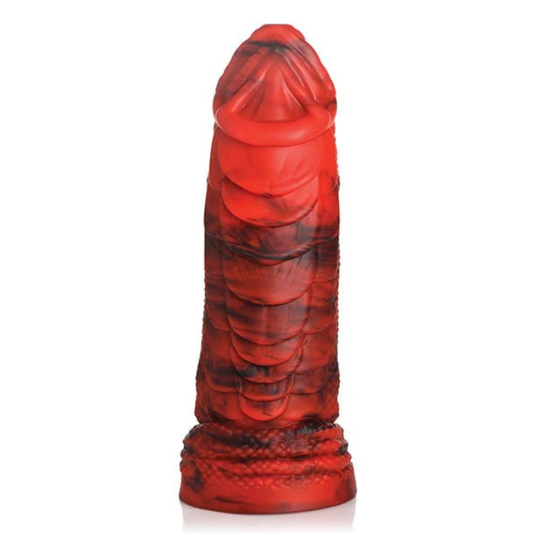 XR Creature Cocks "Fire Dragon" Dildo -Red