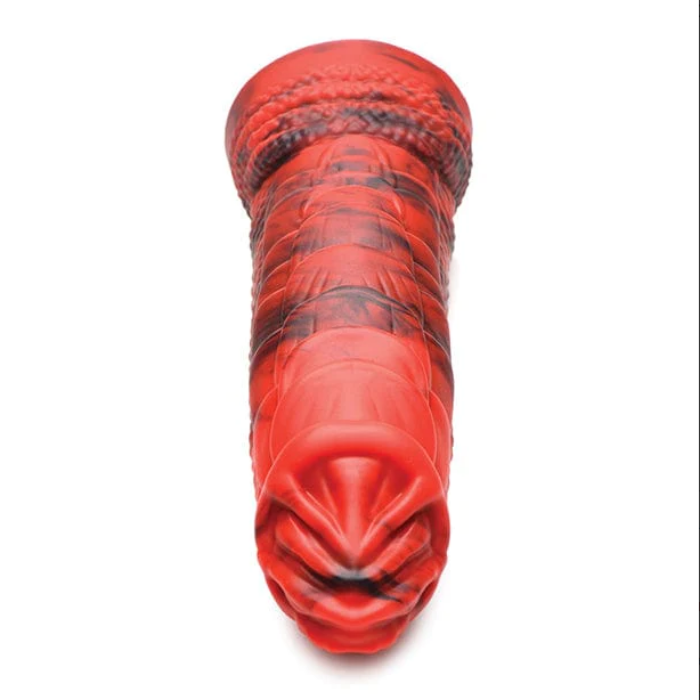 XR Creature Cocks "Fire Dragon" Dildo -Red