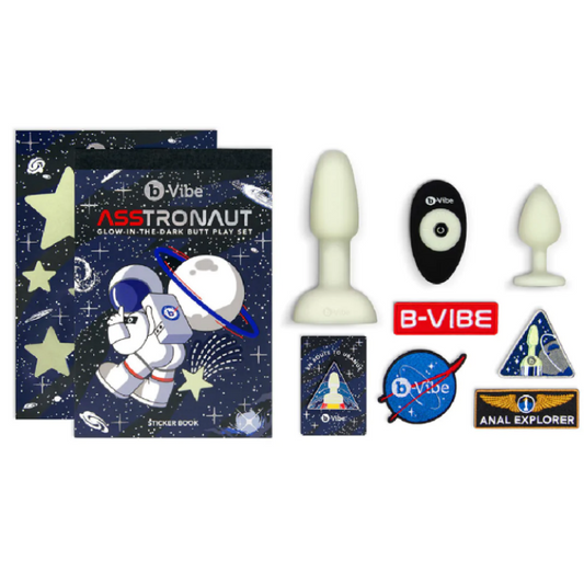 B-Vibe "ASStronaut Glow-in-the-Dark 10 Pc. Set