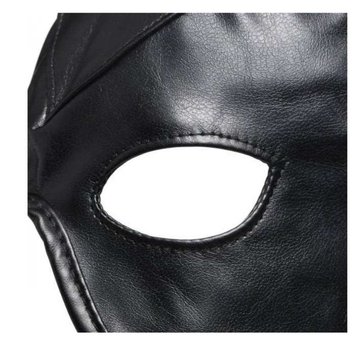 MS "Dungeon Demon" Bondage Hood w/ Horns