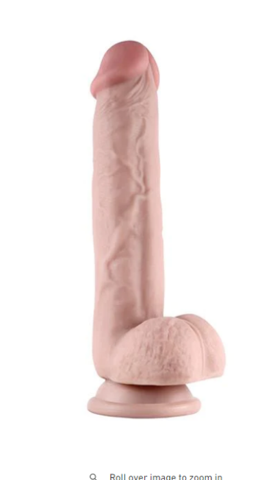 Get Lucky 9 inches Real Skin -Dildo