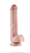 Get Lucky 9'' inches Real Skin -Dildo