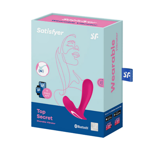 Satisfyer "Top Secret" Wearable Vibrator -Pink