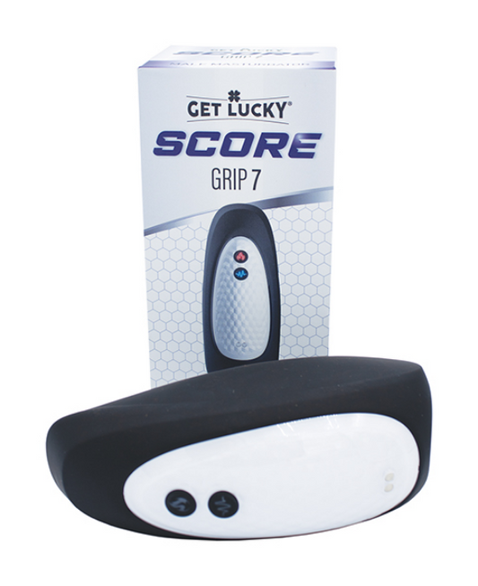 Get Lucky Score "Grip 7" Masturbator -Black