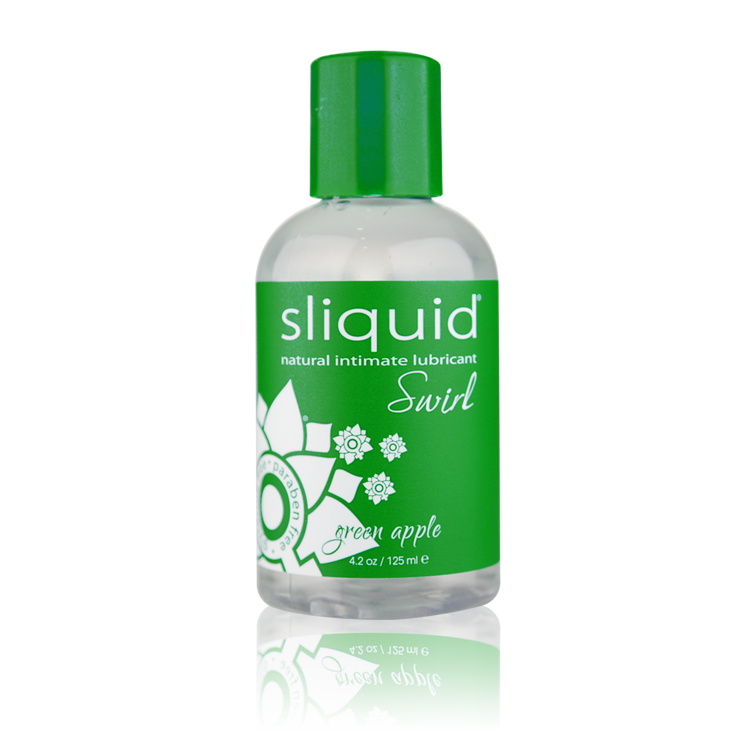 Sliquid Swirl Green Apple Flavoured Lubricant