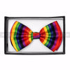 Rainbow Bow Tie w/ ''Vertical'' Stripes