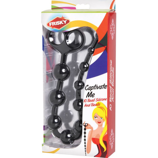 Frisky Captivate Me 10 Bead Silicone Anakl Beads