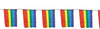 Rainbow Pennant Banner 30 ft