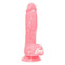 Addiction ''Brandon'' 7.5" Glow Dildo -Pink