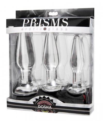 Dosha Prisms 3 Piece Glass Plug Kit