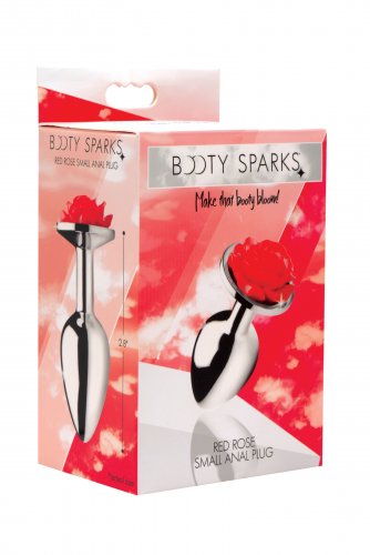 Booty Sparks "Red Rose" Plug -Small