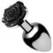 Black Rose Anal Plug Small