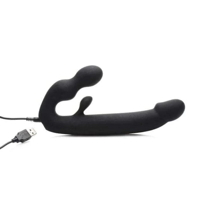Strap U 'Tri-Volver' Rechargeable Strapless Strap On