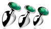 Booty Sparks Emerald Gem Plug Set