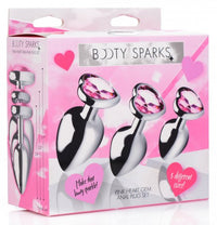 Booty Sparks 'Heart Plug Set' -Pink