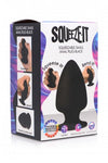 Squeeze-It Squeezable Small Anal Plug Black