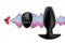 Voice Activated 10X Vibrating Butt Plug w RC