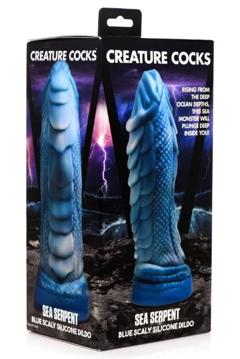 Creature Cocks "Sea Serpent" Scaly Dildo