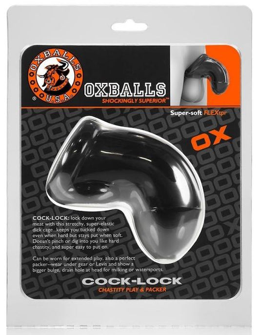 Oxballs "Cock-Lock" Chastity Cage -Blk