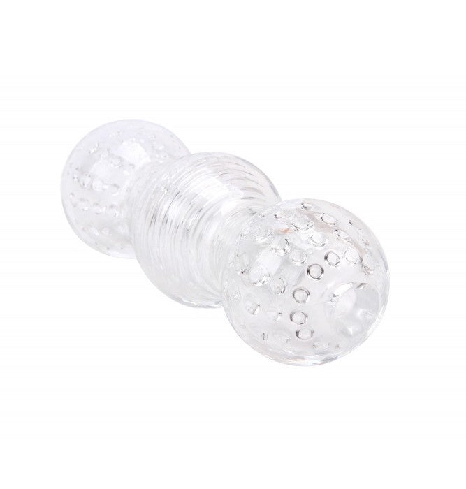 Wet Dreams "Big Balls" Stroker -Clear