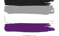 ''Asexual'' Pride Flag 2 x 3ft