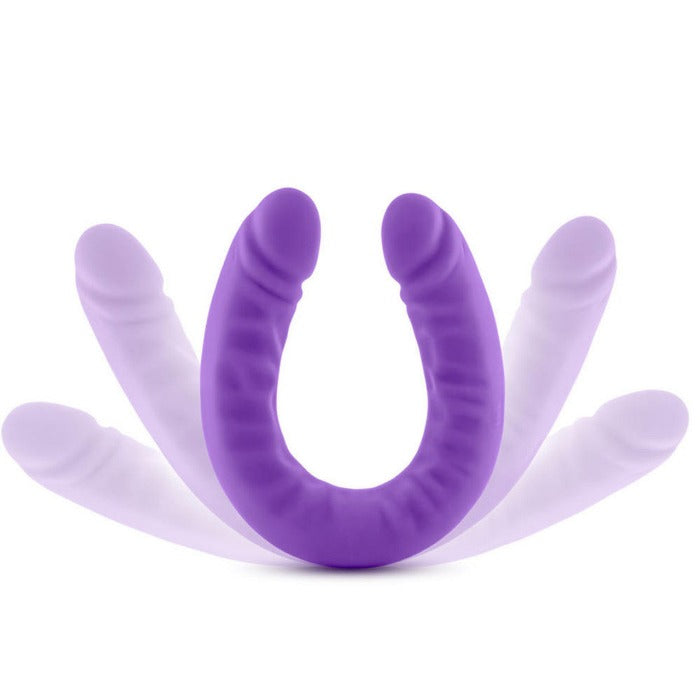Blush "Ruse" 18 Inch Double Dong -Purple