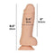 Addiction &quot;Roman&quot; 8&quot; Girthy Dildo