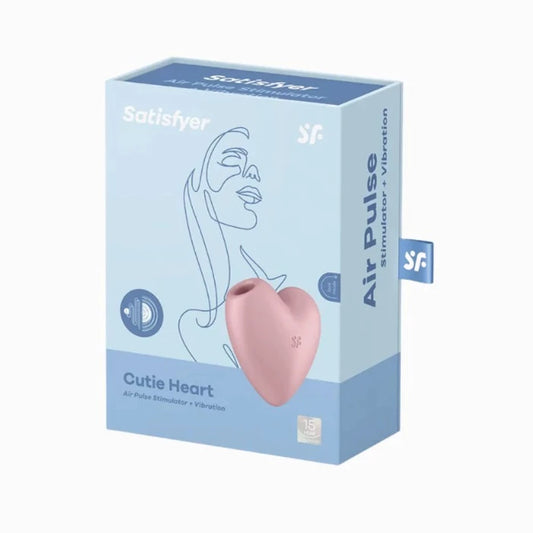 Satisfyer 'Cutie Heart' Clit Vibe -Pink