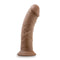 Au Naturel 8 Inch Dildo in Mocha