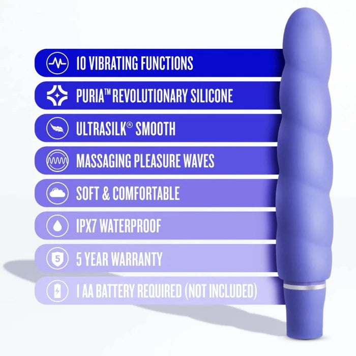 Luxe "Anastasia" Vibrator -Periwinkle