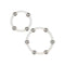 Calex ''Steel Beaded'' Sil/Cockring Set