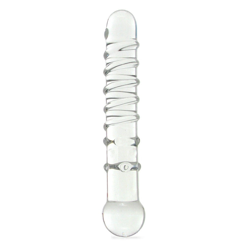 Gläs Callisto Clear Glass Dildo