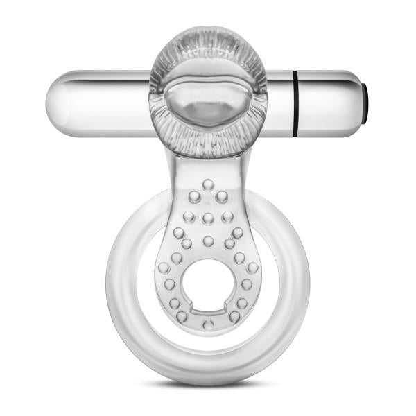 Stay Hard "Tongue" Cock Ring -Clear