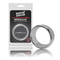 Rock Solid ''Brushed Alloy'' Cock Ring