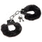 MS ''Cuffed in Fur'' Furry Handcuffs -Black