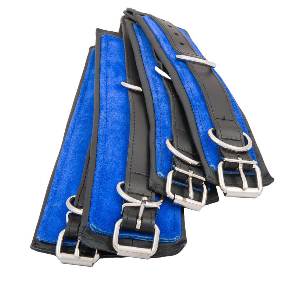 Bound 2 Please Leather Padded Cuffs