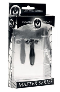 Master Series Silicone Cum-Thru Barbell