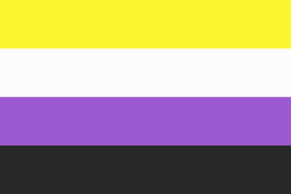 ''Nonbinary'' Pride Flag 3 x 5 ft