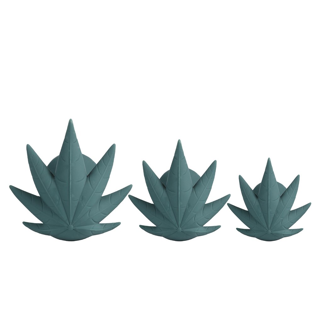 Doobies Pot Leaf Anal Trainer Set 3pc