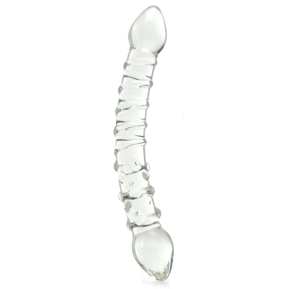 Gläs Double Trouble Glass Dildo