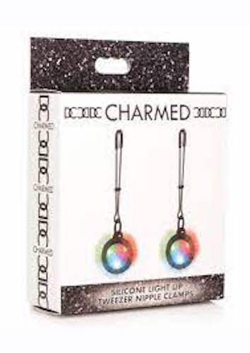 Charmed "Tweezer" Light Up Nipple Clamps