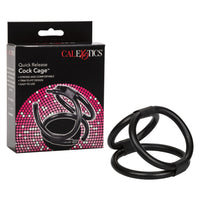 Calex "Quick Release" Cock Cage -Blk