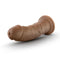 Au Naturel 8 Inch Dildo in Mocha
