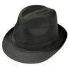 KNP Polyester Fedora Black