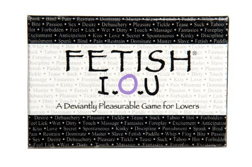 Fetish I.O.U. Game