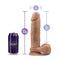 Au Naturel 9.5 Inch Dildo in Mocha