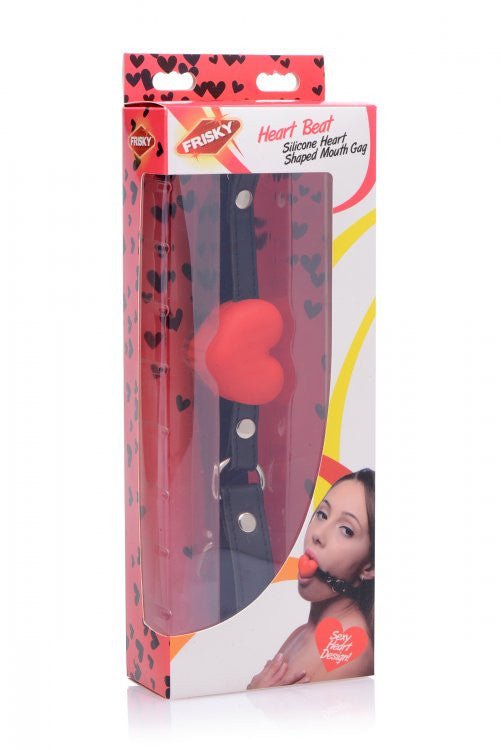 Frisky "Heart Beat" Silicone Gag