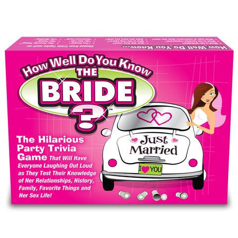 How Well Do You Know The Bride? Game
