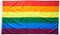 Rainbow ''Silkscreened'' Pride Flag 2x3ft